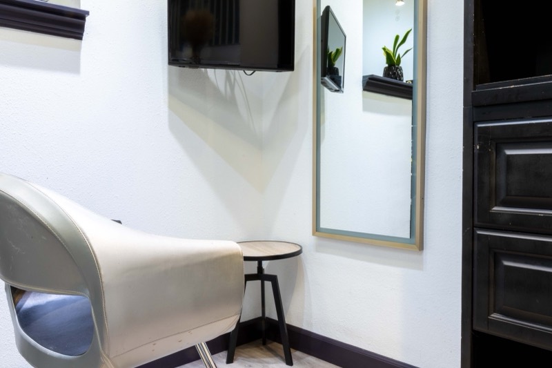 Booth 2 — the booth from the salon floor